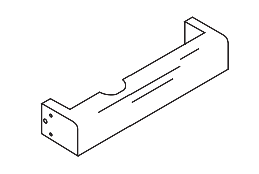 ACCENTRA (formerly Yale) 3 Cover For Series 3301, 3501 Door Closer
