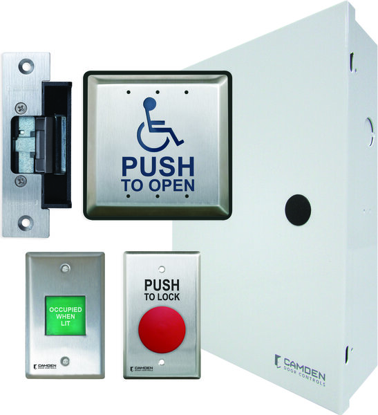 Camden Door Control CX-WC11A Barrier Free Restroom Control Kit - Push Button & Annunciation System