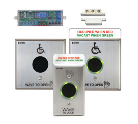 Camden Door Control CX-WC16 Touchless Switch Restroom Kit