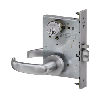 Schlage L Series Grade 1 Mortise Lock w/ Standard Lever & Rose Trim