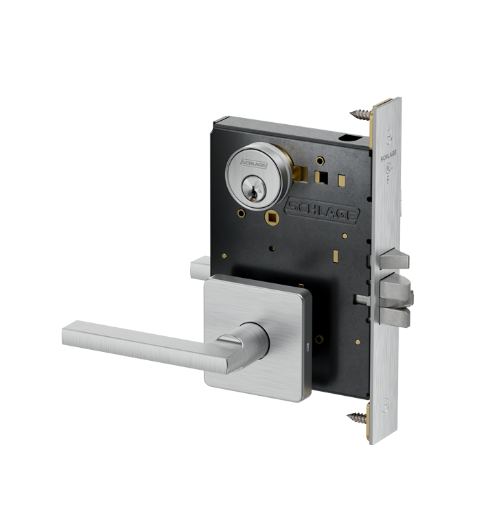 Schlage PM Series Grade 1 Mortise Lock w/ Rose