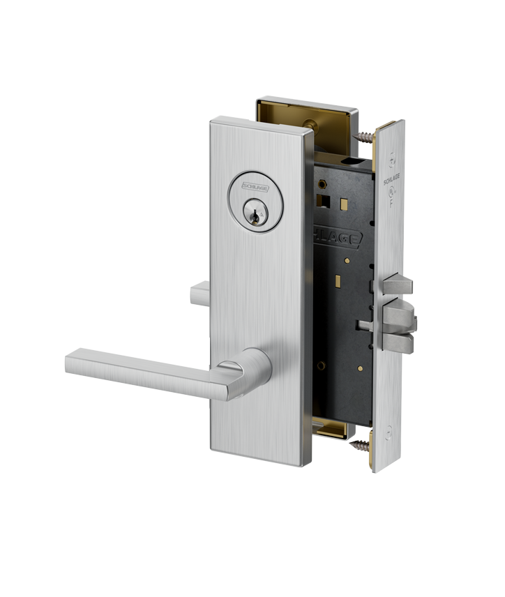 Schlage PM Series Grade 1 Mortise Lock w/ Escutcheon