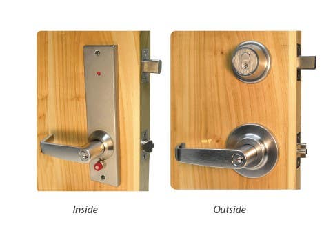 Securitech QID Quick Intruder Deadbolt Lockdown Lock - Cylindrical