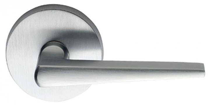 Omnia 171 Interior Modern Lever Latchset - Solid Brass