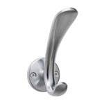 Ives 554 Century, Wave Double Coat Hook-Surface Mount