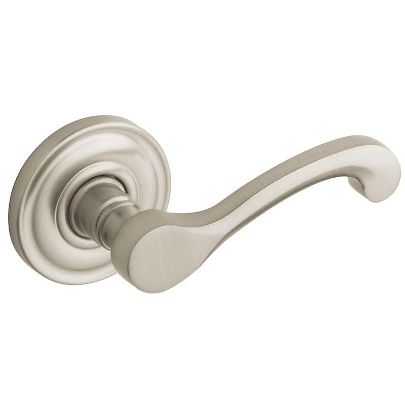 Baldwin Estate Hardware 5445V Classic Door Lever w/ 5048 Rose, 2-3/8" Backset