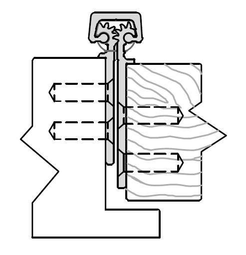 ABH A260HD Aluminum Continuous Geared Hinges Fully Concealed 3/32" Inset w/ 2" Thick Door