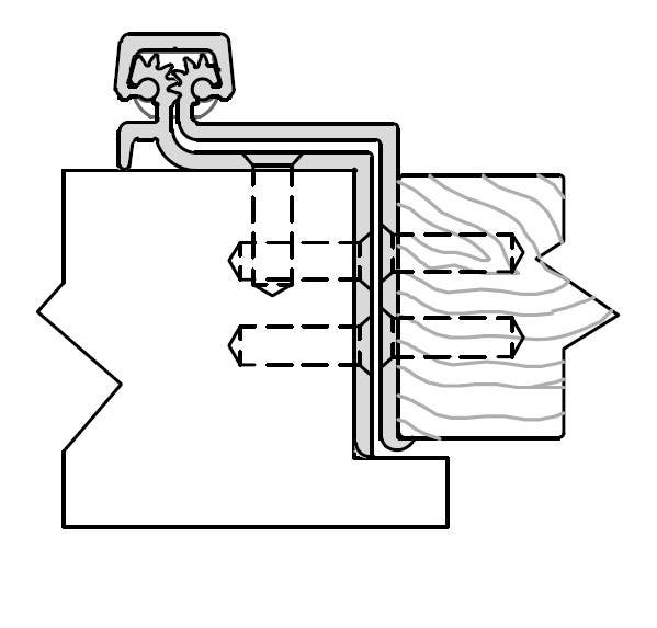 ABH A410HD Aluminum Continuous Geared Hinges Fully Concealed w/ 2" Thick Door