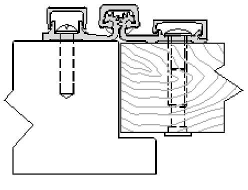 ABH A570HD Aluminum Continuous Geared Hinges Full Surface Model 1/16" w / Narrow Frame