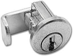 CompX C8723 National, Mailbox Lock For USPS Approved Architectural Mailboxes, Replaces Jensen General, Bright Nickel