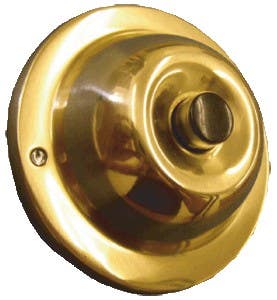 Trine JRP Polished Solid Brass w/ Black Center