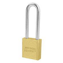 American Lock A22 Solid Brass Non-Rekeyable Padlock 3" (75mm)