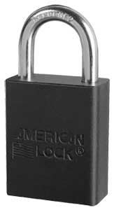 American Lock A116 Safety Lockout Padlock 1-1/2"(38mm) Rekeyable Rectangular Padlock