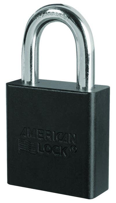 American Lock A1205 Rekeyable Solid Aluminum Padlock 1-3/4"(44mm)