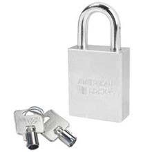 American Lock A720 Solid Steel Rekeyable Padlock Tubular Cylinder