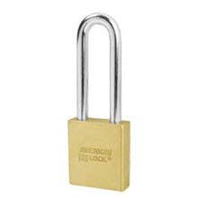 American Lock A3702 Door Key Compatible Solid Brass Padlock