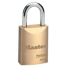 Master Lock 6830 Solid Brass Pro Series Rekeyable Padlocks 1-9/16" (40mm)