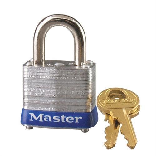 Master Lock 7 Laminated Steel Padlock 1-1/8" (29mm)