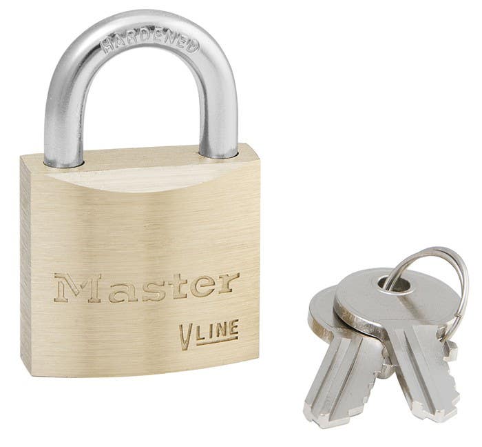 Master Lock 4130 Economy Brass Series Padlock 1-1/8" (29mm)