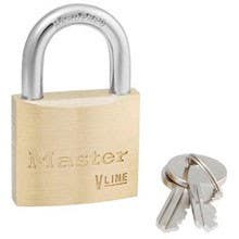 Master Lock 4140 Economy Brass Series Padlock 1-1/2" (38mm)