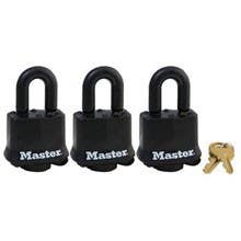 Master Lock 311TRI  Weather Resistant Steel Padlocks
