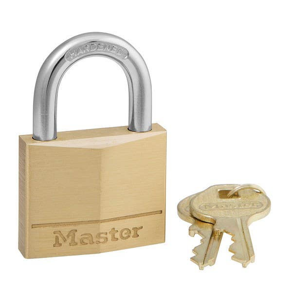 Master Lock 140KAD  Keyed Alike Solid Brass Padlocks