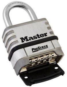 Master Lock 1174 Pro Series Resettable Combination Lock w/ Stainless Steel Body