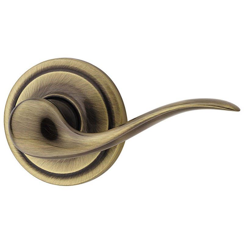 Kwikset 300TNL US5 276-526 RCAL RCS Tustin Privacy Lever in Antique Brass
