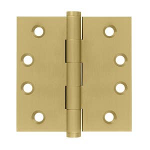 Deltana DSB4 4" x 4" Square Hinge, Pair