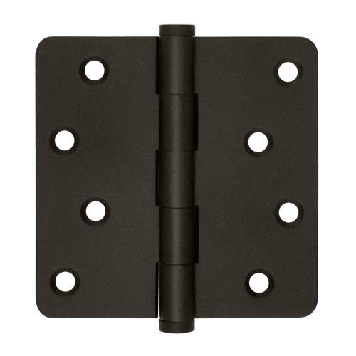 Deltana DSB4R4-RZ 4" x 4" x-1/4" Radius Hinge/Zig-Zag, Pair