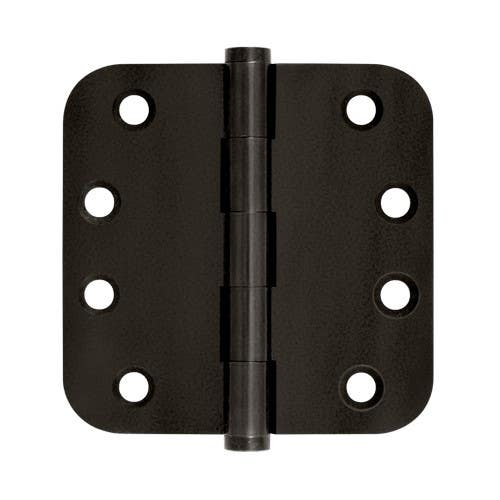 Deltana DSB4R5 4" x 4" x 5/8" Radius Hinge, Pair