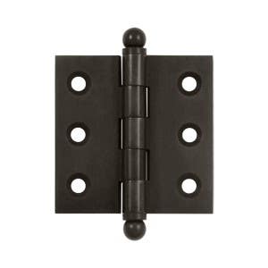 Deltana CH2020 2" x 2" Cabinet Hinge w/ Ball Tip, Pair