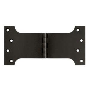 Deltana DSPA4080 4" x 8" Parliament Hinge, Solid Brass, Pair