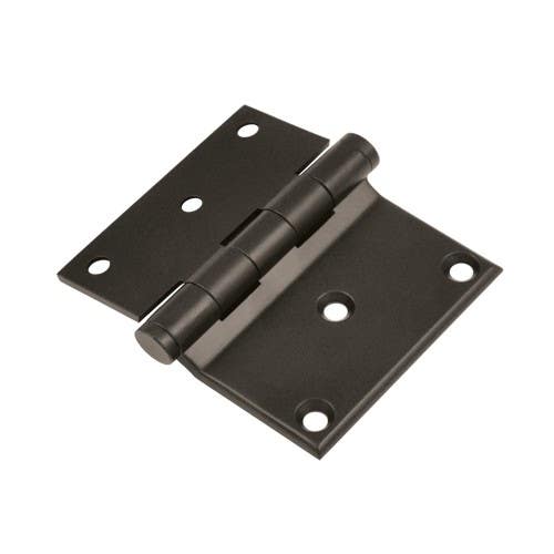 Deltana DHS3035 3" x 3-1/2" Half Surface Hinge, Pair