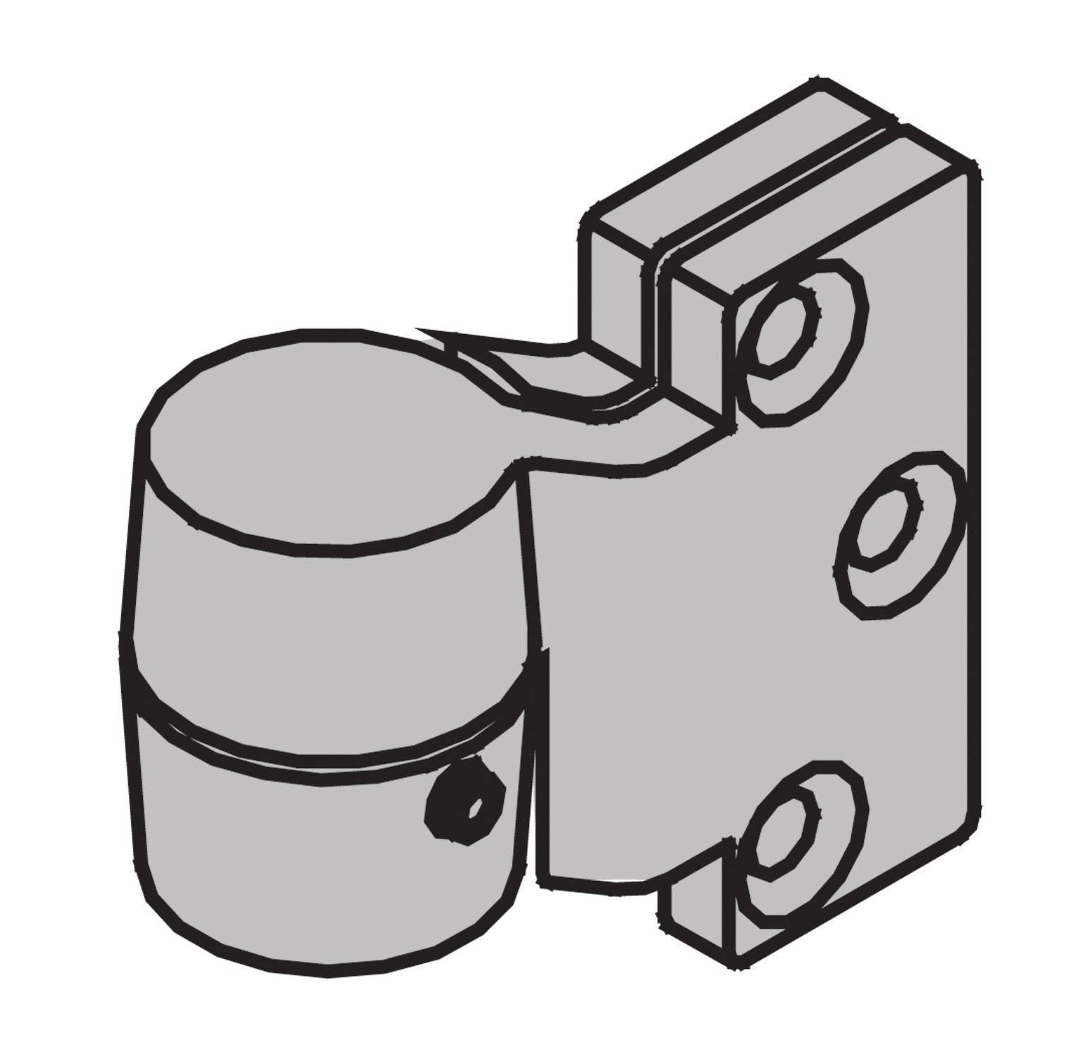 Ives 7212 3/4" Offset Pivot