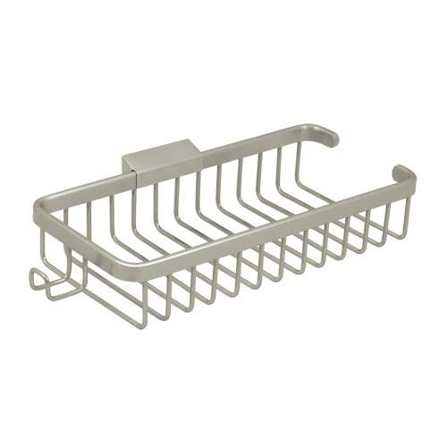 Deltana WBR1052H Wire Basket, 10-3/8" Rectangular, Shallow, w/ Hook