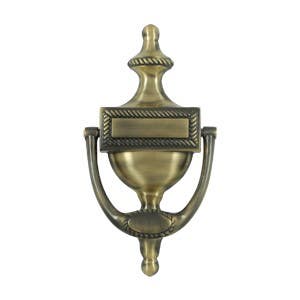 Deltana DKR75 Door Knocker, Victorian Rope