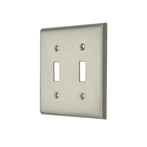 Deltana SWP4761 Switch Plate, Double Standard