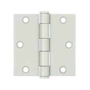 Deltana S35HD 3-1/2" x 3-1/2" Square Hinge, HD, Steel, Pair