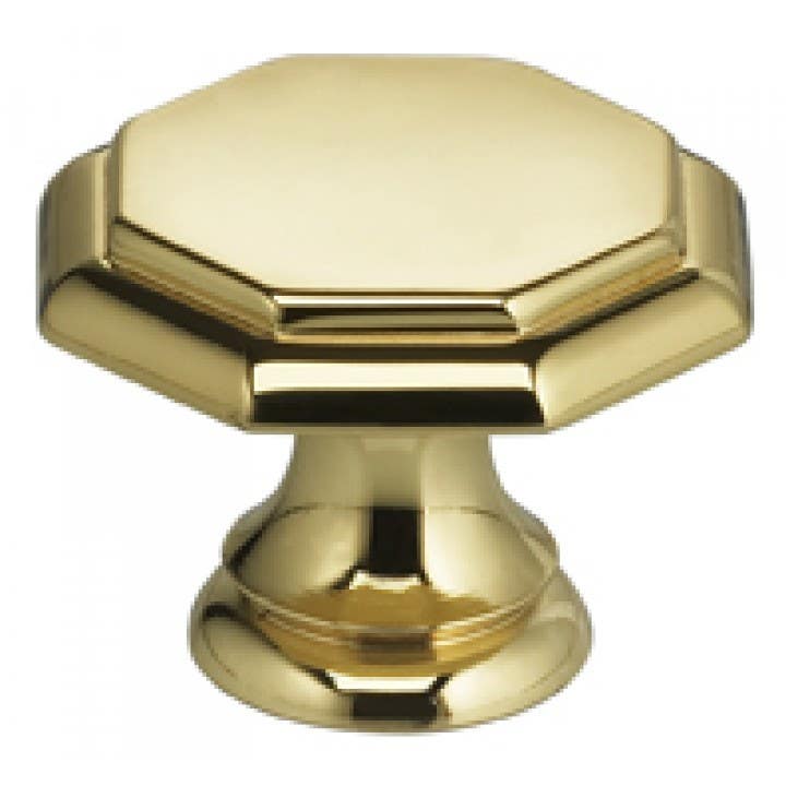 Omnia 9146 Classic Cabinet Knob - Solid Brass