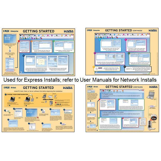 Kaba E-Plex EP-EPRISE-03-001 Enterprise Access Control Software and Implementation Kit - Network Ready