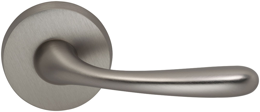 Omnia 905/00 Interior Modern Lever Latchset - Solid Brass
