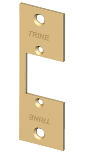 Trine 334 3-3/4" Faceplate for 3000 Series Electric Strikes