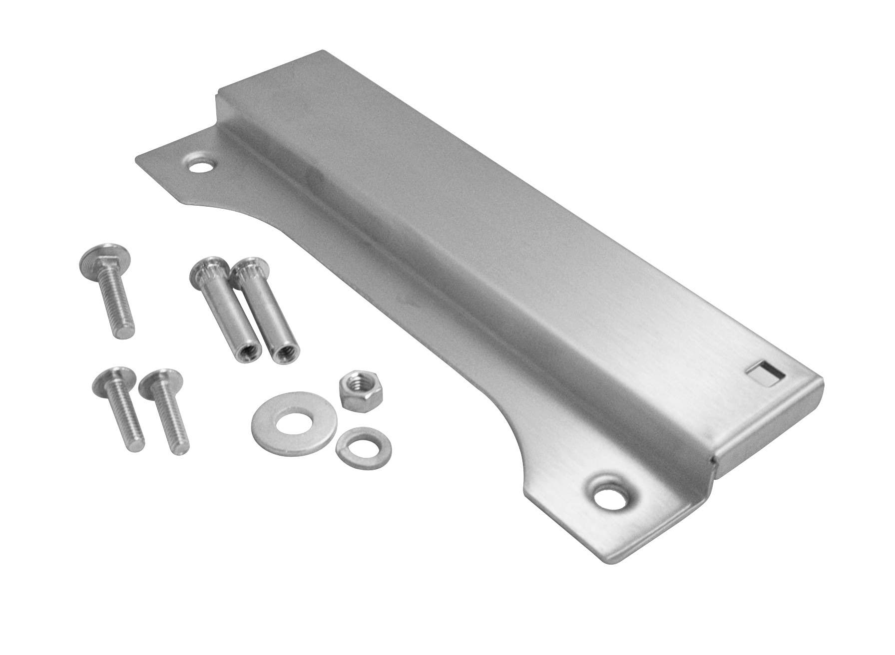 HES 150 Strike Latch Guard in Stainless Steel