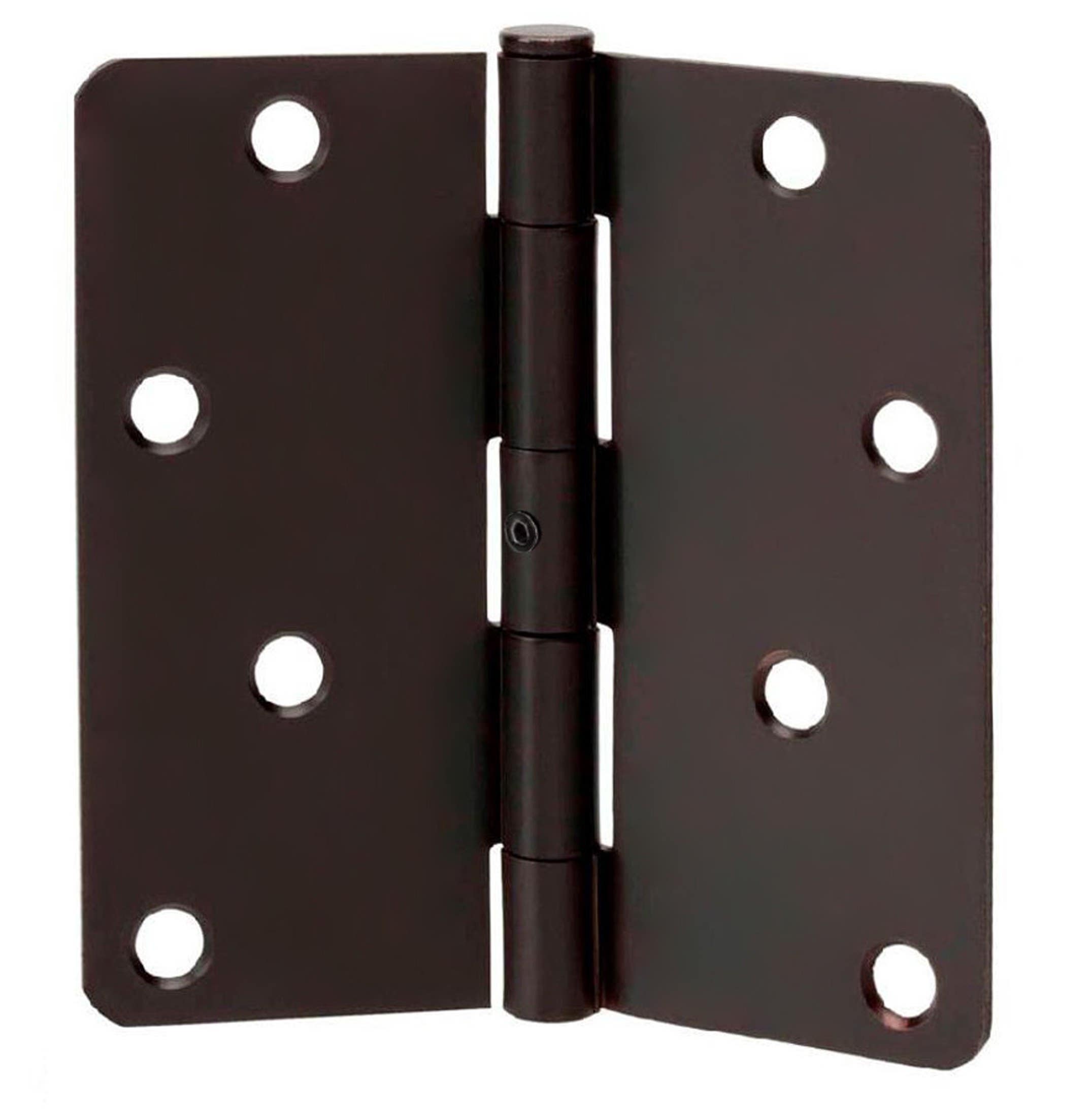 Cal-Royal RH Plain Bearing residential Hinge, Round Corner, 5 Knuckles