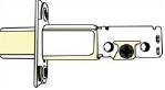 Cal-Royal CRB Series Deadbolt Latch