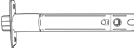 Cal-Royal LGEN-5 5" Entrance Deadlatch Round Corner for Legacy Series