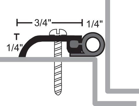 NGP 156V Vinyl Perimeter Weatherstrip Door Seal