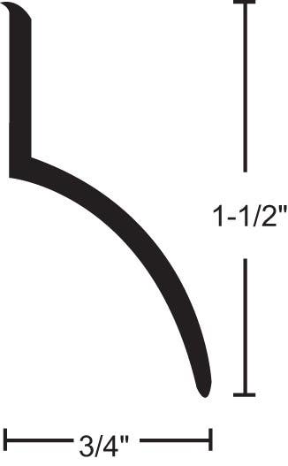 NGP 17  Aluminum Rain Drip Door Edge Guard