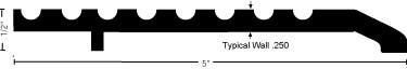 NGP 325 Half Saddle Threshold